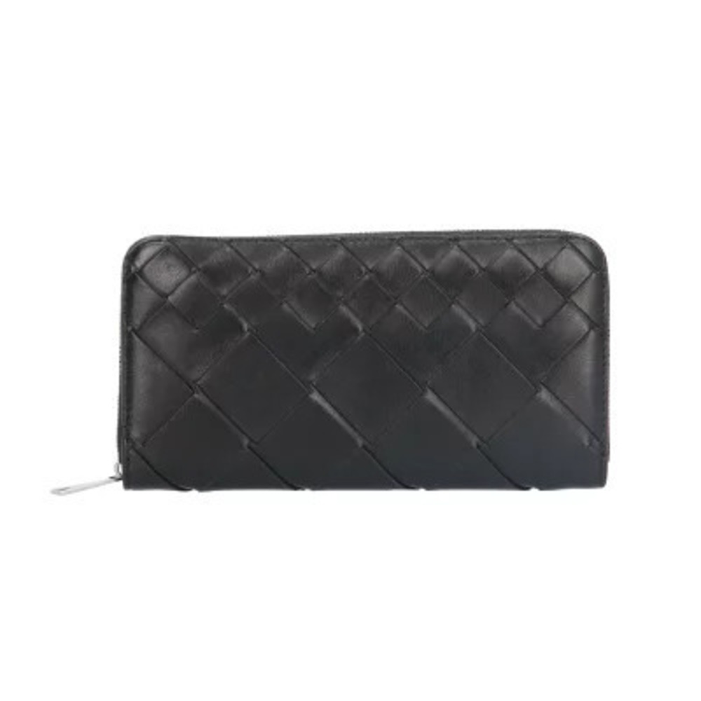 Bottega Veneta Intrecciato Long Wallet Leather Bottega Veneta